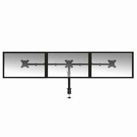 ACT AC8303 | Verstelbare Monitor-bureaubeugel | Tot 27" | Max 7kg | VESA 100x100 | 2 Monitoren