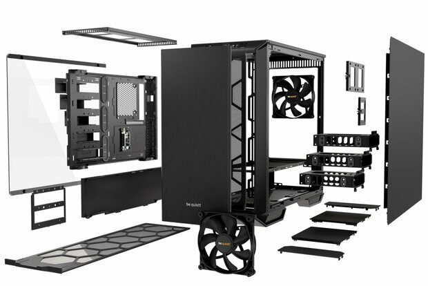 be quiet! Dark Base 700 | Midi Tower Case | Zwart