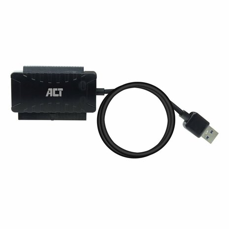 ACT USB adapterkabel naar 2,5" en 3,5" SATA/IDE Zwart