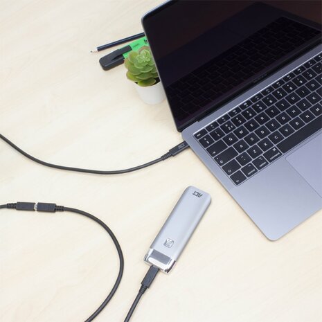 ACT AC7412 | USB 3.2 Gen 1 Kabel | USB-C naar USB-C | 2m | Zwart