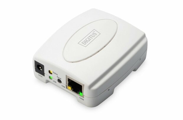 Digitus DN-13003-2 print server Ethernet LAN Wit