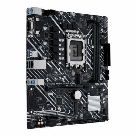 ASUS PRIME H610M-E D4-CSM | Socket LGA 1700 | Intel H610 | 2xDDR4 | Micro-ATX | Moederbord