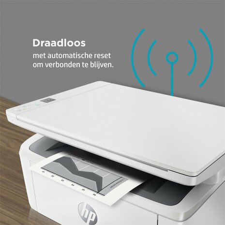 HP LaserJet Pro MFP M140w AiO Laserprinter | 600 x 600 DPI | Wifi | Zwart/Wit