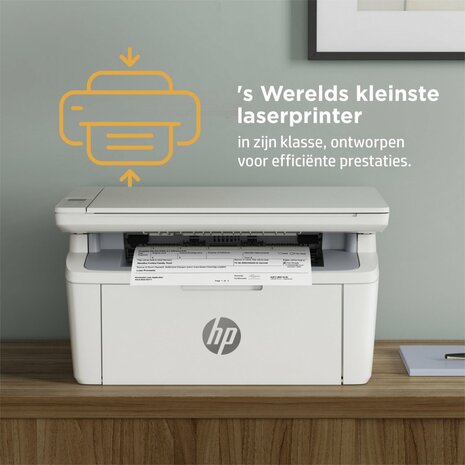 HP LaserJet Pro MFP M140w AiO Laserprinter | 600 x 600 DPI | Wifi | Zwart/Wit
