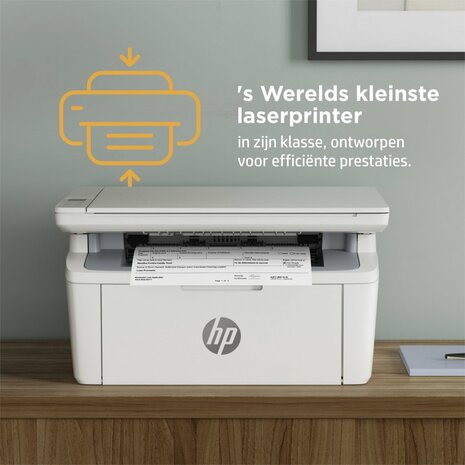 HP LaserJet MFP M140w printer, Zwart-wit, Printer voor Kleine kantoren, Printen, kopiëren, scannen, Scannen naar e-mail; Scannen naar pdf; Compact formaat