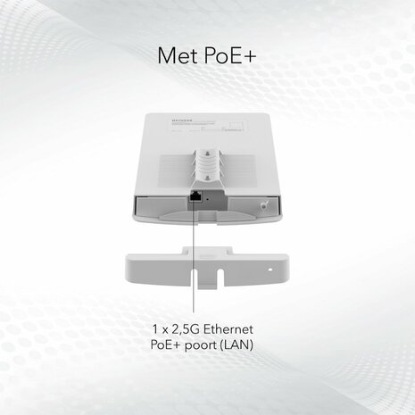 NETGEAR Insight Cloud Managed WiFi 6 AX1800 Dual Band Outdoor Access Point (WAX610Y)