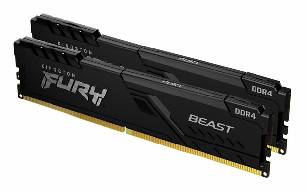 Kingston Technology FURY Beast geheugenmodule 16 GB 2 x 8 GB DDR4 2666 MHz