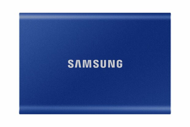 Samsung T7 2TB Portable SSD | USB-C |1.050MB/s | Blauw