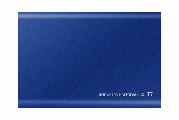 Samsung T7 2TB Portable SSD | USB-C |1.050MB/s | Blauw