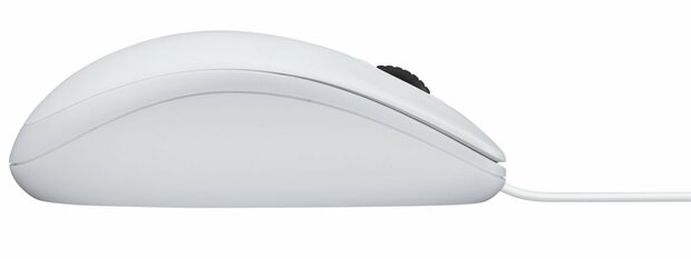 Logitech B100 | Ambidextrous Bedrade Muis | USB-A | 800 DPI | Wit
