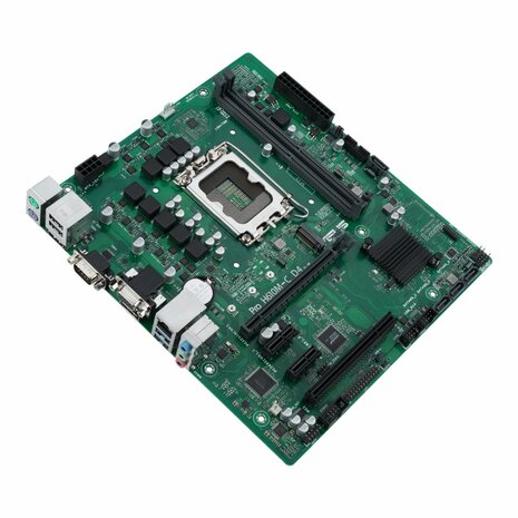 ASUS PRO H610M-C D4-CSM | Socket LGA 1700 | Intel H610 | 2xDDR4 | Micro-ATX | Moederbord