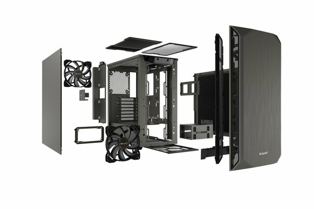 be quiet! Pure Base 500 | Midi Tower Case | Grijs
