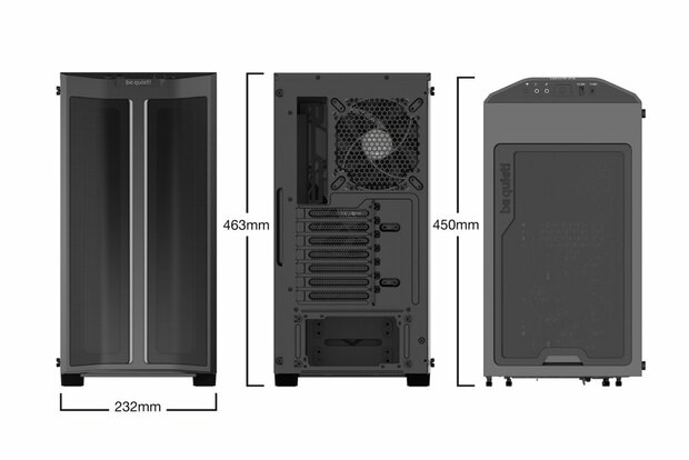 be quiet! Pure Base 500DX RGB | Midi Tower | Zwart