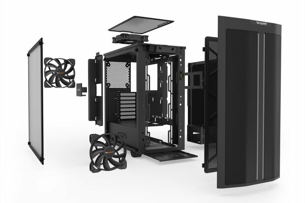 be quiet! Pure Base 500DX RGB | Midi Tower | Zwart