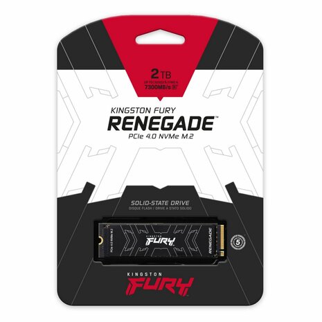Kingston Fury Renegade | 2TB NVMe SSD | M.2 | Gen4 | 7.300MB/s