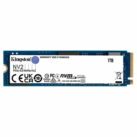 Kingston Technology NV2 M.2 1000 GB PCI Express 4.0 NVMe