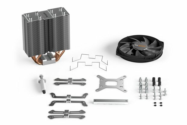 be quiet! Shadown Rock Slim 2 | 160W TDP | 161mm Hoogte | 135mm Fan | CPU Luchtkoeler