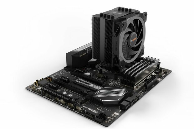 be quiet! Pure Rock 2 FX RGB | 150W TDP | 155mm Hoogte | 120mm Fan | CPU Luchtkoeler