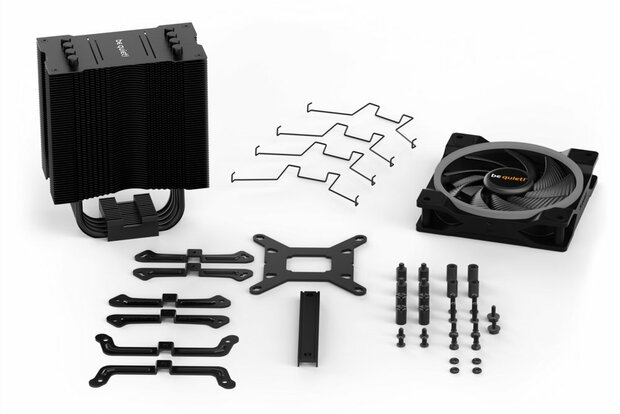 be quiet! Pure Rock 2 FX RGB | 150W TDP | 155mm Hoogte | 120mm Fan | CPU Luchtkoeler