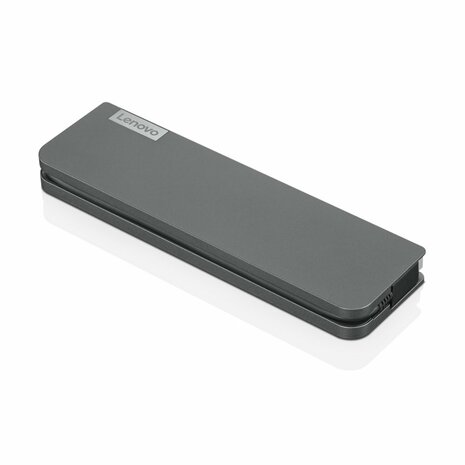 Lenovo USB-C Mini Dock | Bedraad | USB-C 3.2 Gen 1 | Grijs
