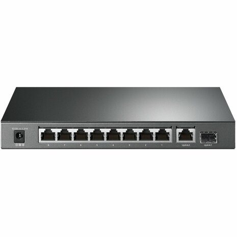 TP-LINK TL-SG1210P Gigabit Ethernet (10/100/1000) Power over Ethernet (PoE) Grijs