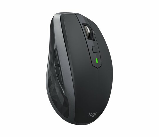 Logitech MX Anywhere 2S | Draadloze Muis | RF-Draadloos + Bluetooth | 4000 DPI | Grafiet
