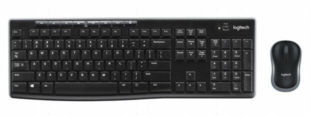 QWERTZ | Logitech MK270 | Draadloze Muis en Toetsenbordcombo | QWERTZ