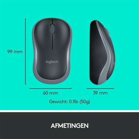 QWERTZ | Logitech MK270 | Draadloze Muis en Toetsenbordcombo | QWERTZ