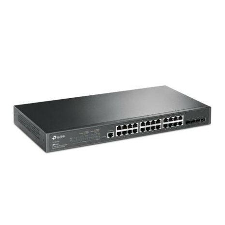 TP-Link TL-SG3428 netwerk-switch Managed L2 Gigabit Ethernet (10/100/1000) 1U Zwart