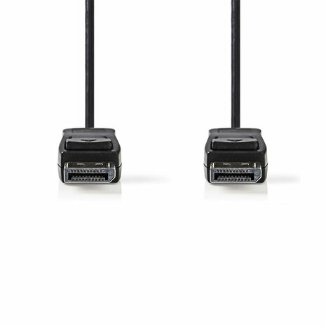 Nedis | DisplayPort Kabel | 2,0m | Zwart