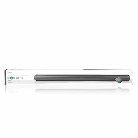 Nedis SPSB410BK soundbar luidspreker Zwart, Grijs 2.0 kanalen 135 W