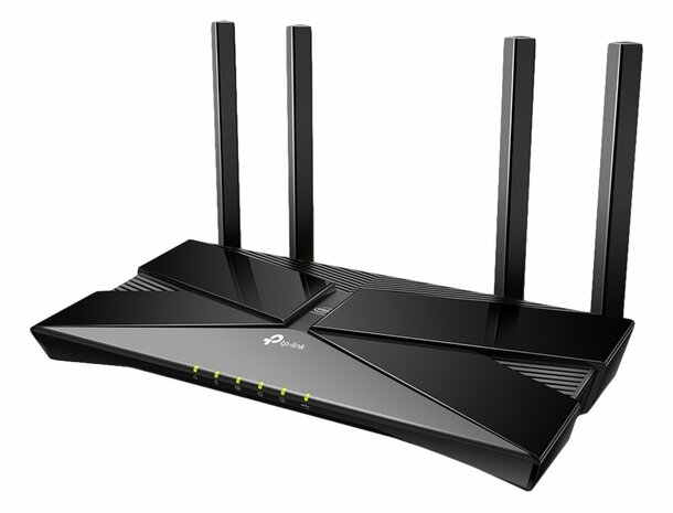 TP-Link Archer AX20 draadloze router Gigabit Ethernet Dual-band (2.4 GHz / 5 GHz) 4G Zwart