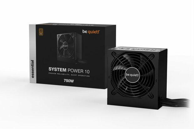 be quiet! System Power 10 | 750 Watt ATX Bronze PSU | Power Supply | Voeding