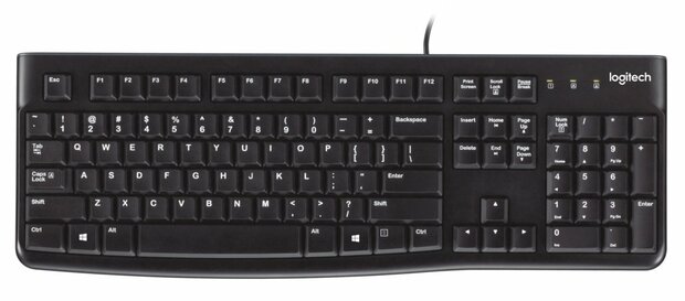 Logitech K120 | Zakelijk Bedraad Toetsenbord | QWERTY