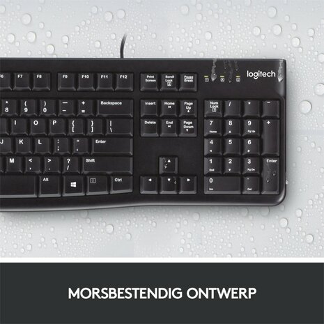 Logitech K120 | Zakelijk Bedraad Toetsenbord | QWERTY