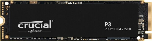 Crucial P3 | 1TB NVMe SSD | M.2 | Gen3 | 3.500MB/s