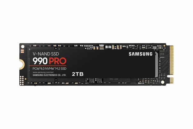 Samsung 990 PRO | 2TB NVMe SSD | M.2 | Gen4 | 7.450MB/s