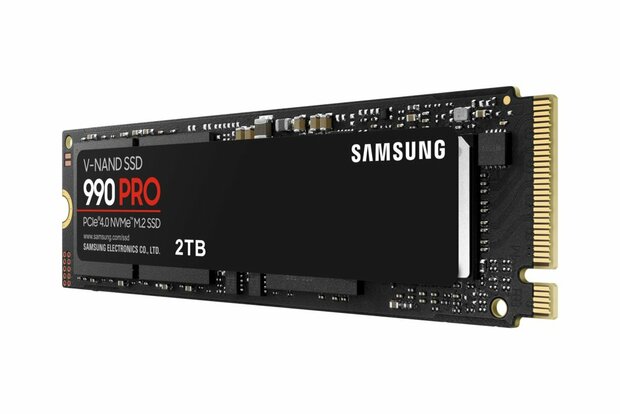 Samsung 990 PRO | 2TB NVMe SSD | M.2 | Gen4 | 7.450MB/s