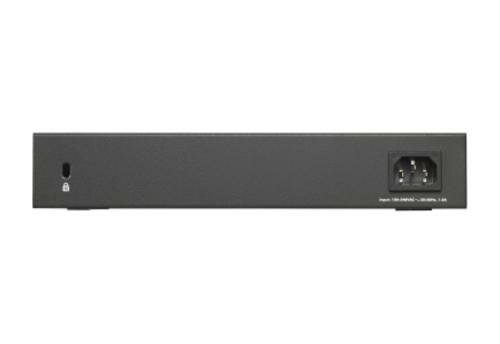 NETGEAR GS324 | 24-Poorts Unmanaged Gigabit Switch | Ventilatorloos | Rackmount | Zwart