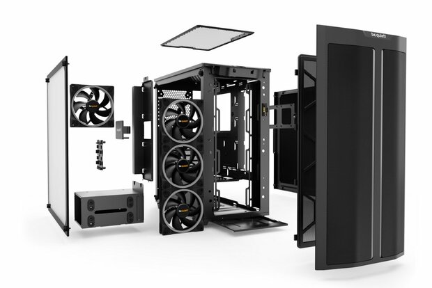 be quiet! Pure Base 500 RGB FX | Midi Tower Case | Zwart