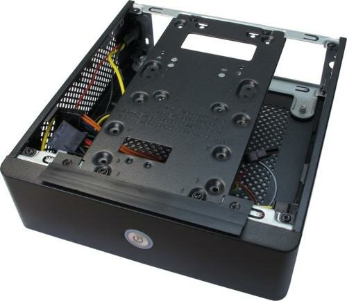 Inter-Tech ITX-603 | Mini-ITX Case | 60 Watt Voeding | Zwart