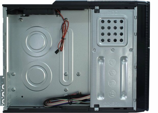 Inter-Tech IT-607 | Micro Tower Case | Zwart