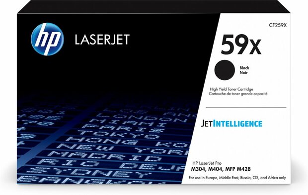 HP 59X Originele LaserJet Tonercartridge Zwart | High-Capacity
