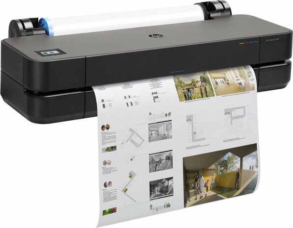 HP DesignJet T230 24'' Grootformaat Inkjetprinter | 2400 x 1200 DPI | Wifi | Kleur