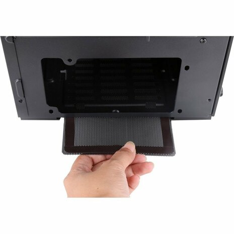 Inter-Tech S-3906 Renegade RGB | Midi Tower Case | Zwart