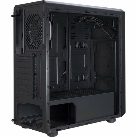 Inter-Tech C-3 Saphir RGB | Midi Tower | Zwart