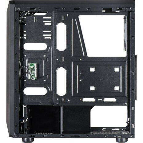 Inter-Tech C-3 Saphir RGB | Midi Tower | Zwart