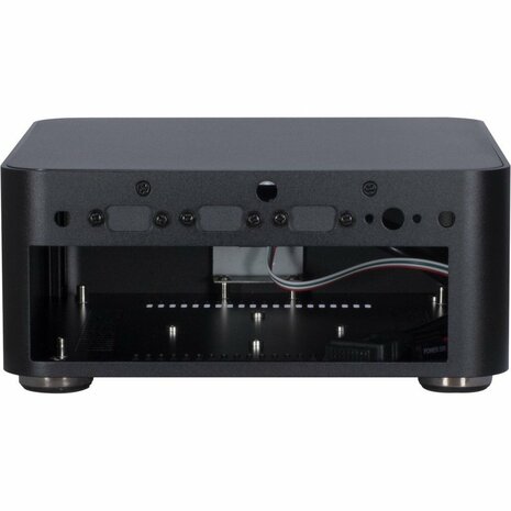 Inter-Tech ITX A80 | Mini-ITX Case | 60 Watt Voeding | Zwart