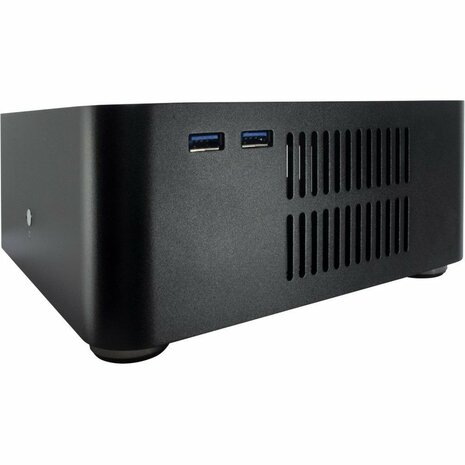 Inter-Tech ITX A80 | Mini-ITX Case | 60 Watt Voeding | Zwart