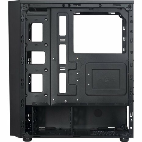 Inter-Tech T-11 Televen | Midi Tower | Zwart